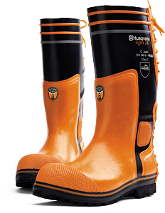 rubber logging boots