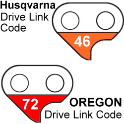 Husqvarna 28 3/8 .050 Chainsaw Saw Chain H46 93  