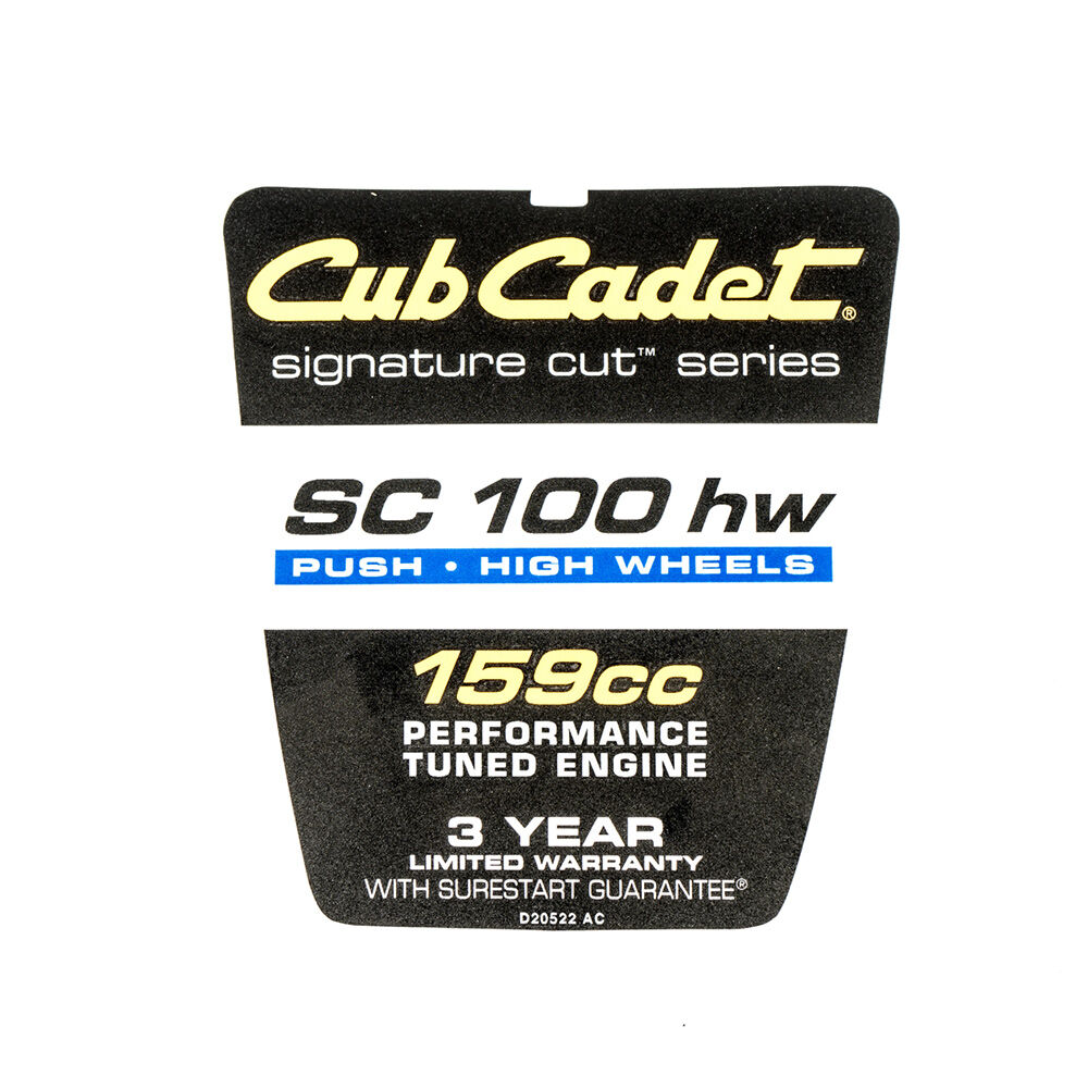 Cub Cadet 777D20522