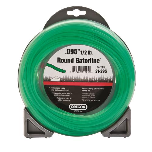 Oregon 21-295 GATORLINE ROUND .095 1/2LB DON