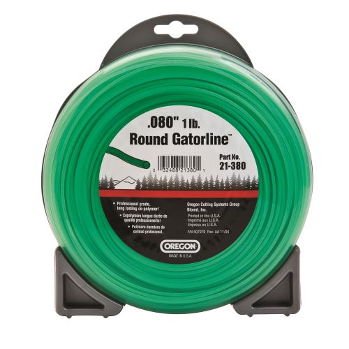 Oregon 21-380 GATORLINE ROUND .080 1LB DONUT