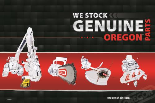 Oregon 544666 DISPLAY GENUINE PARTS