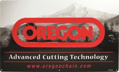 Oregon F00-032 SIGN OREGON DEALER METAL