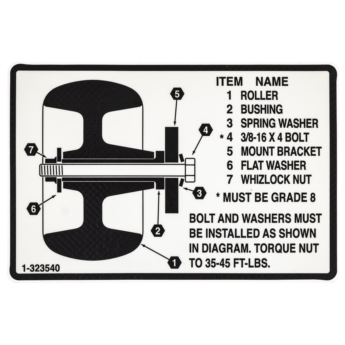 Exmark 1-323540