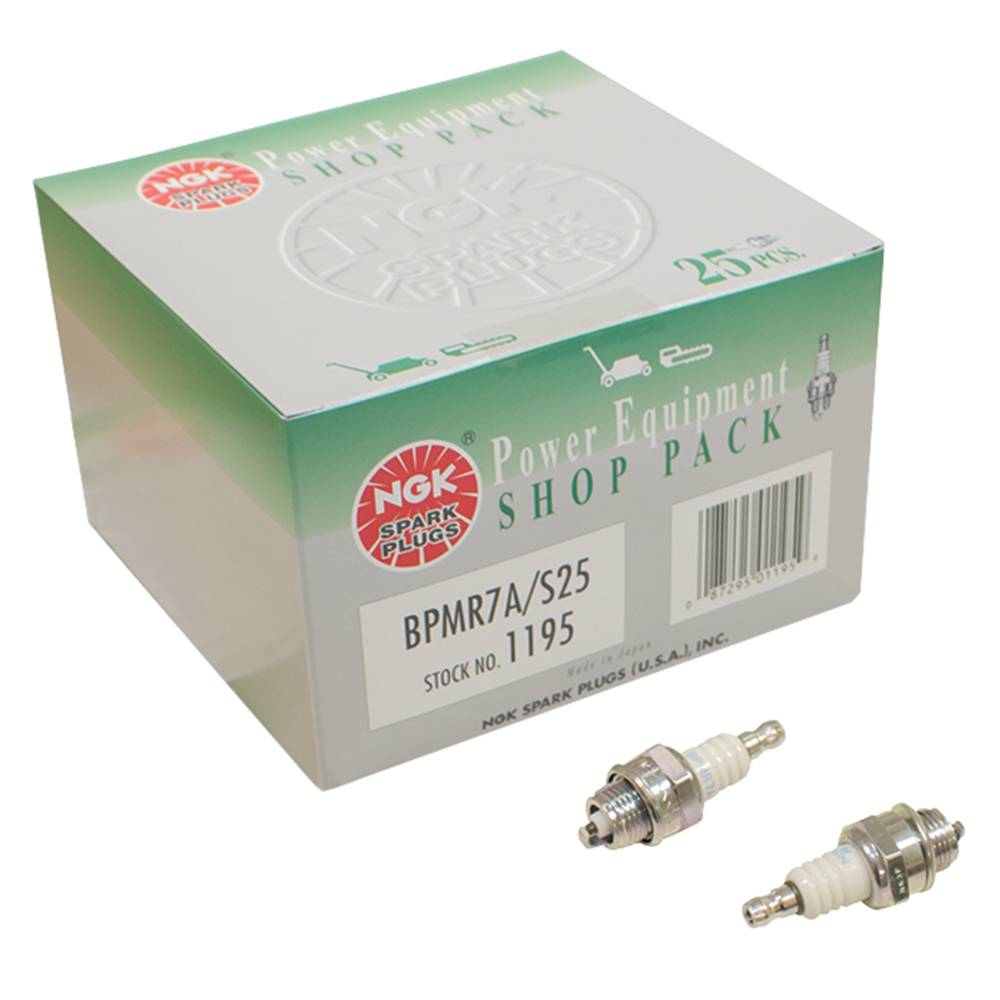 77-415 NGK BPMR7A Spark Plug Shop Pack