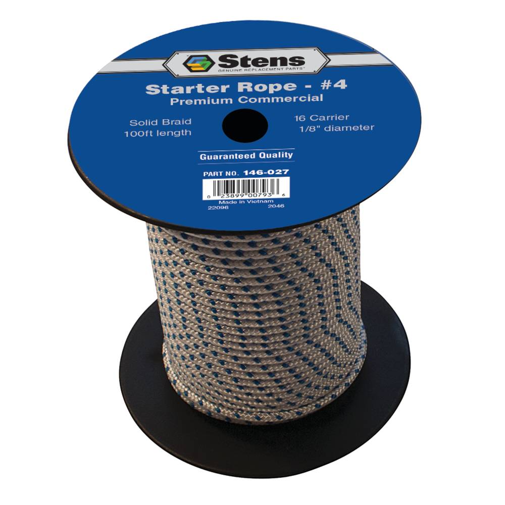 31-140 100' Solid Braid Starter Rope #4