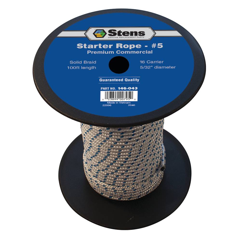 31-150 100' Solid Braid Starter Rope #5