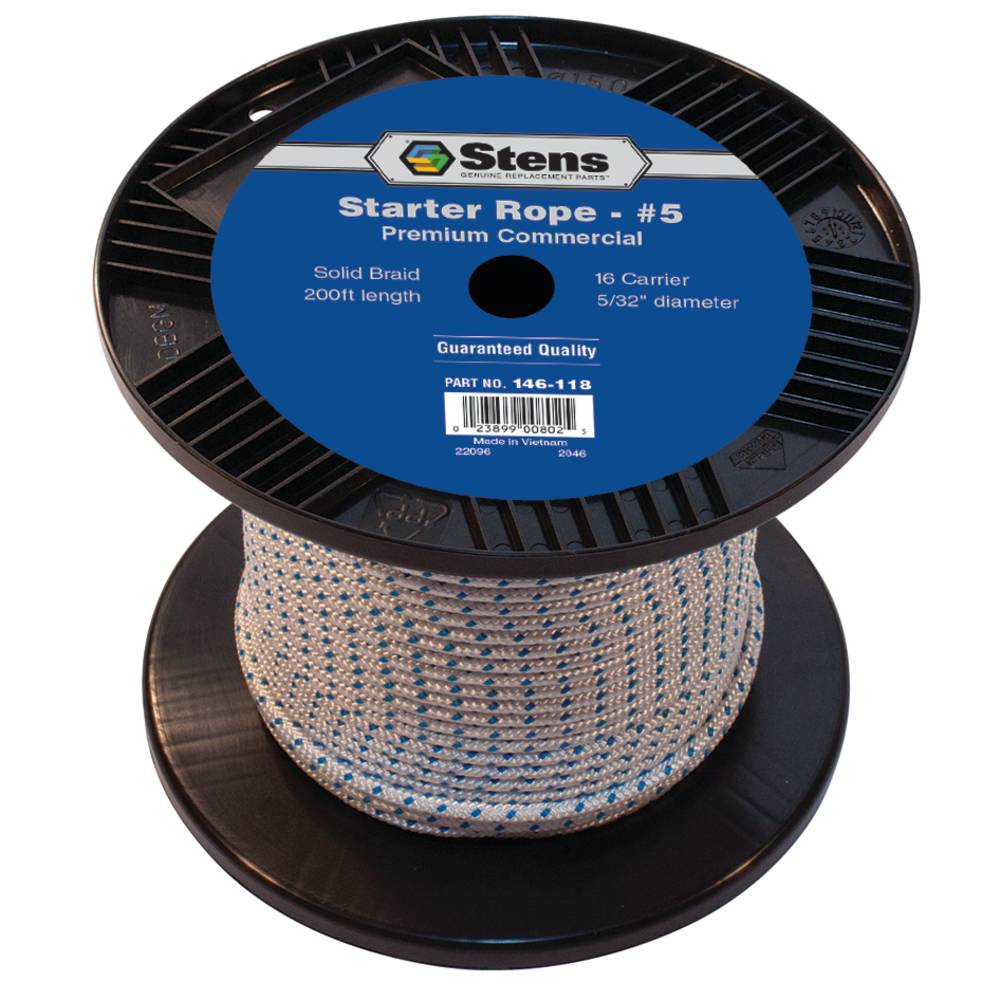 31-250 200' Solid Braid Starter Rope #5