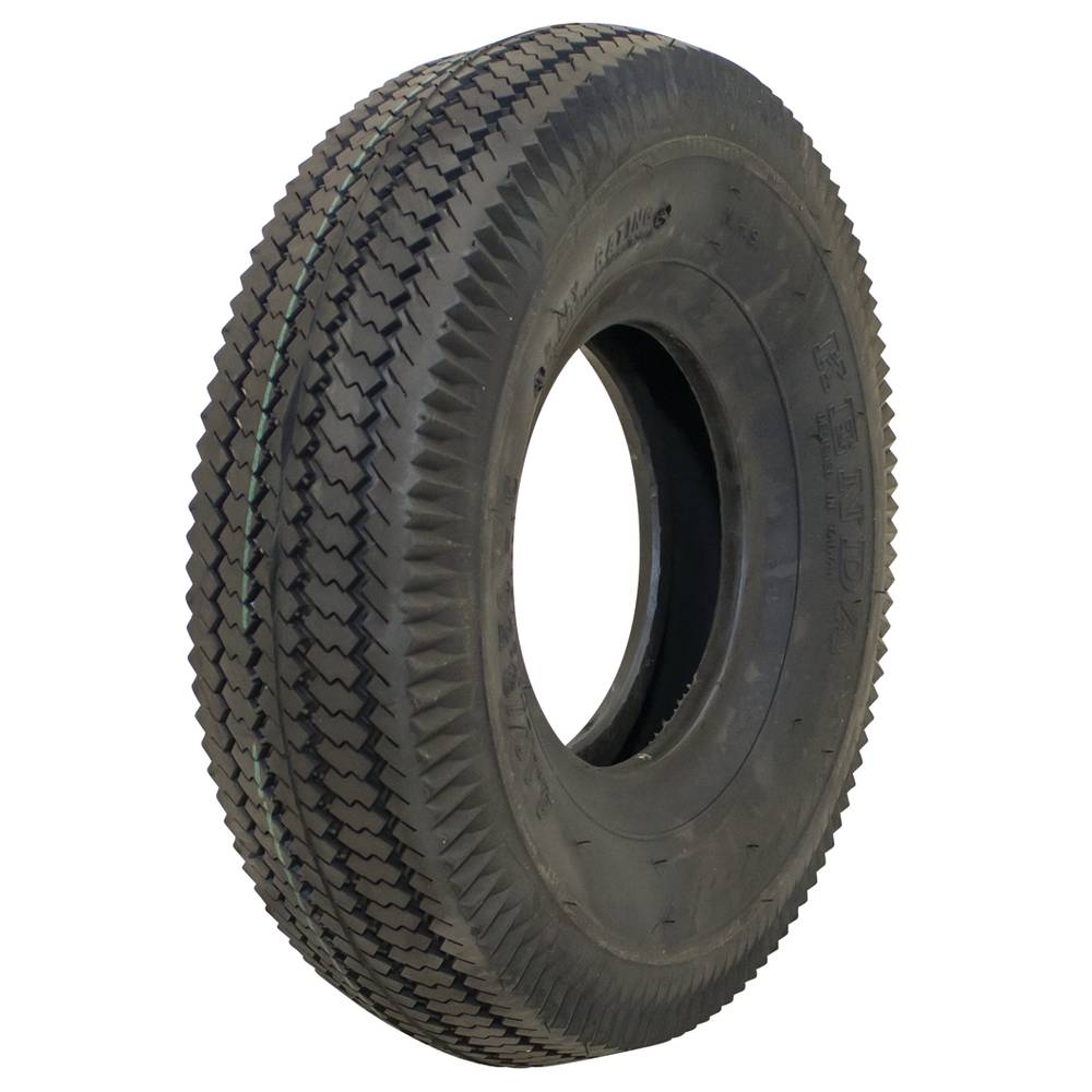 58-021 Tire Kenda 4.10x3.50-5 Saw Tooth 4 Ply