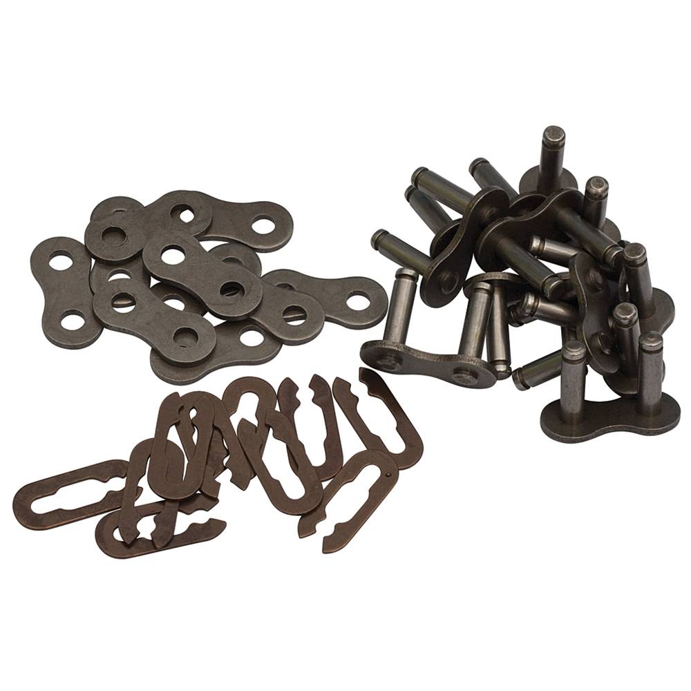 02-190 Roller Chain Connecting Links for #40 10-Pack