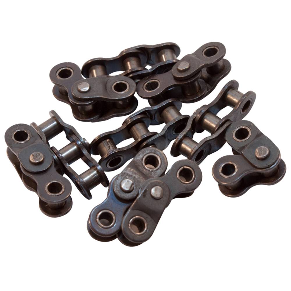 02-175 Roller Chain Offset Links for #25 10-Pack