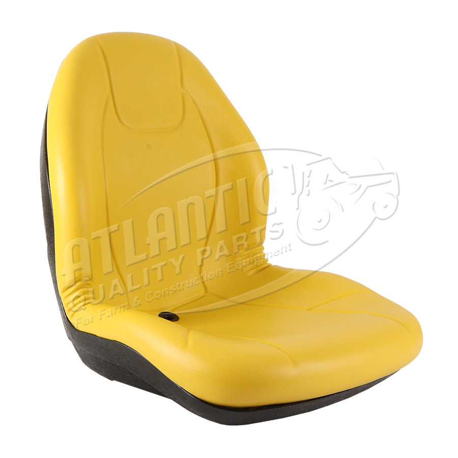 73-564-0 Universal Lawnmower Seat Yellow Mid-Back