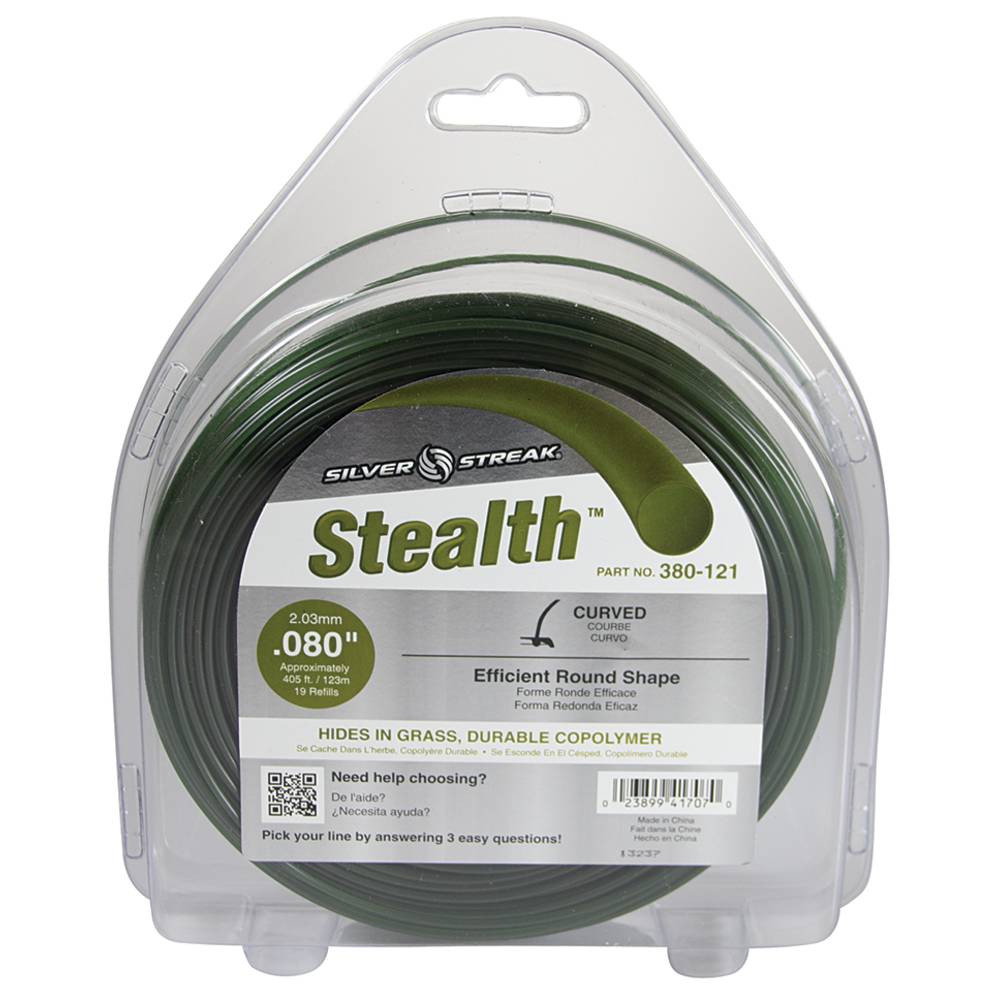 Stens 380121, 380-121, Stealth Trimmer Line .080 1 lb. Donut, $19.90 on sale now! 380121, 380-121, Discount online Lawnmower parts, engine parts, chainsaw parts