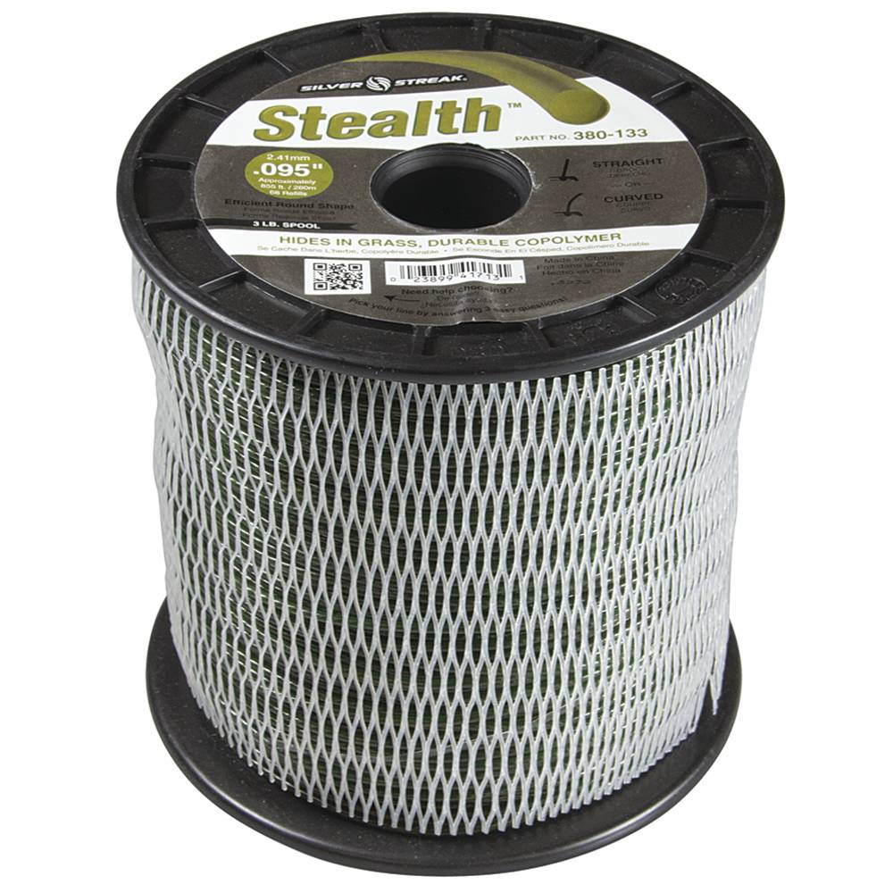 Stens 380133, 380-133, Stealth Trimmer Line .095 3 lb. Spool, $52.12 on sale now! 380133, 380-133, Discount online Lawnmower parts, engine parts, chainsaw parts