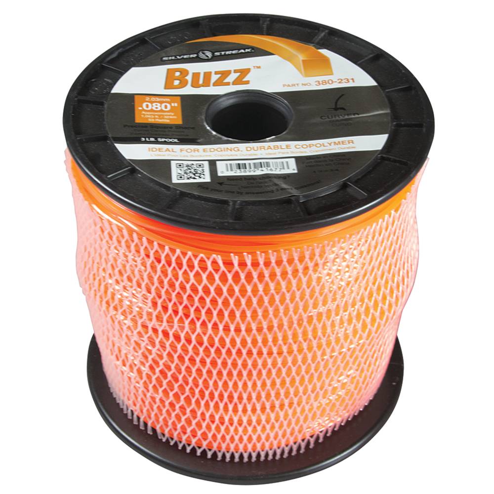 380-231 Buzz Trimmer Line .080 3 lb. Spool