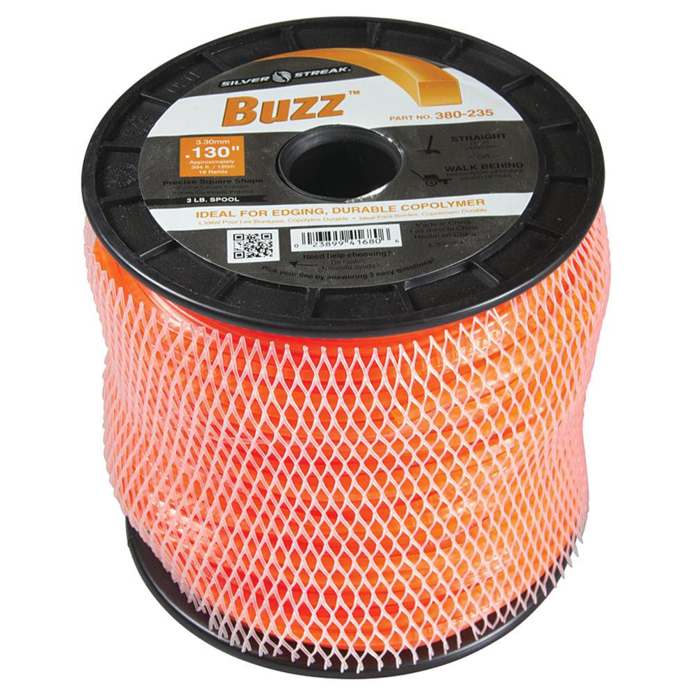 21-830 Buzz Trimmer Line .130 3 lb. Spool