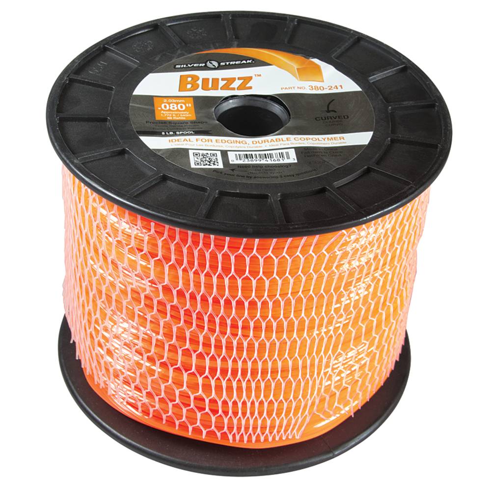 380-241 Buzz Trimmer Line .080 5 lb. Spool