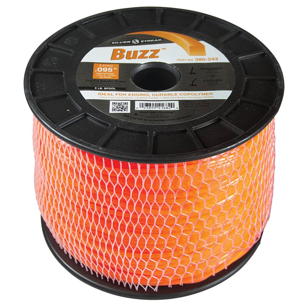 380-243 Buzz Trimmer Line .095 5 lb. Spool