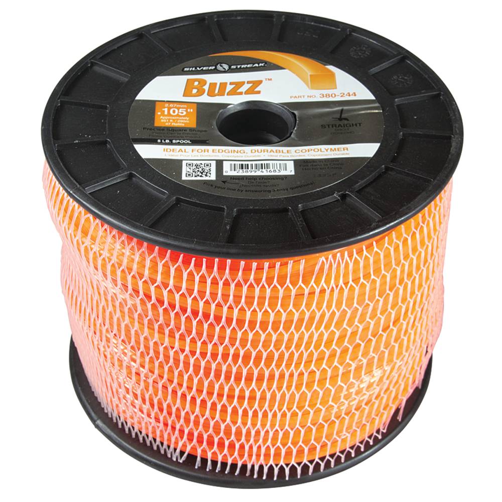 380-244 Buzz Trimmer Line .105 5 lb. Spool