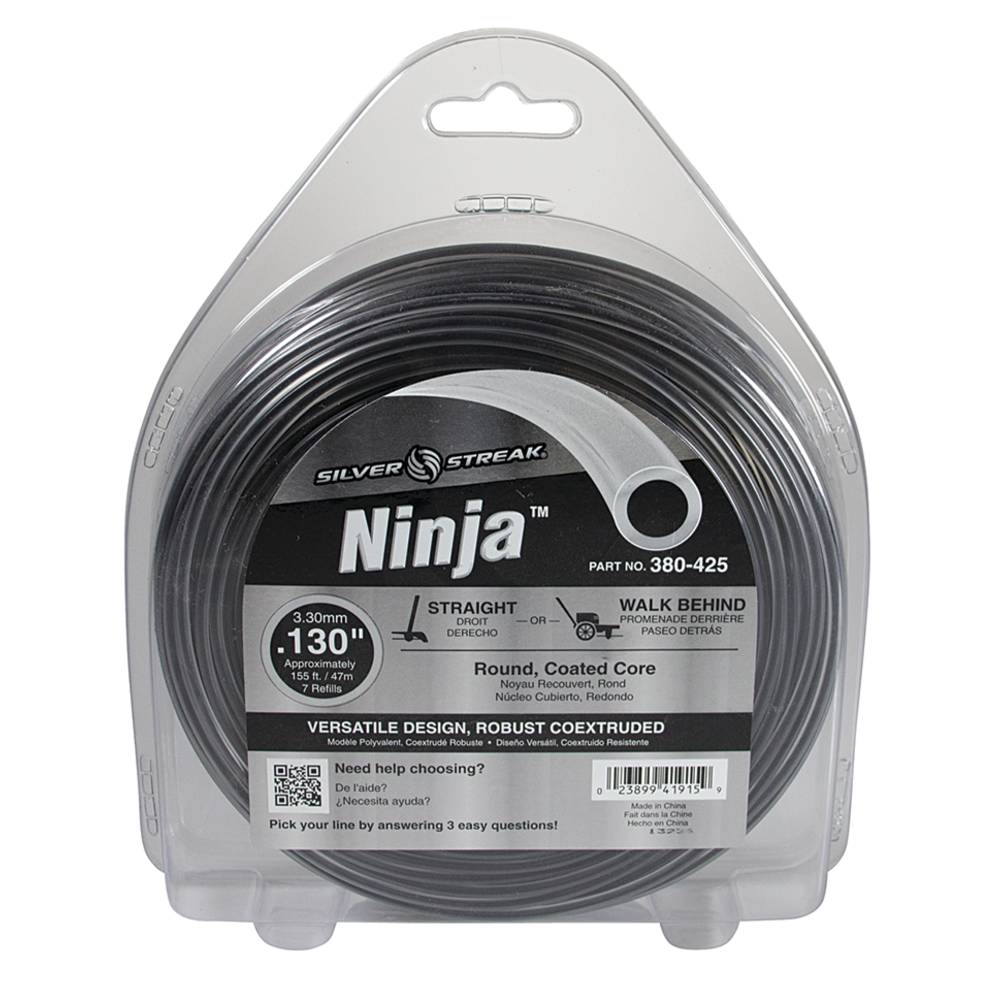 Stens 380-425 Ninja Trimmer Line .130 1 lb. Donut