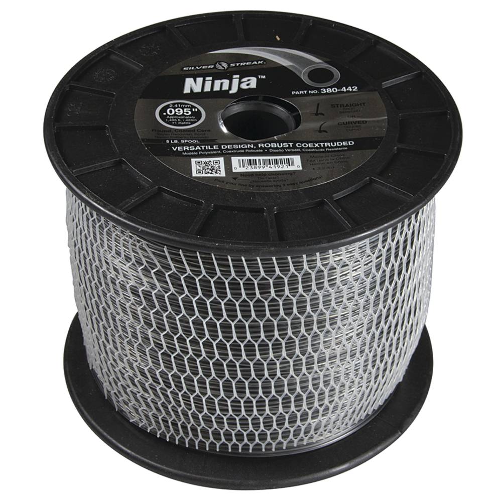 Stens 380442, 380-442, Ninja Trimmer Line .095 5 lb. Spool, $92.66 on sale now! 380442, 380-442, Discount online Lawnmower parts, engine parts, chainsaw parts