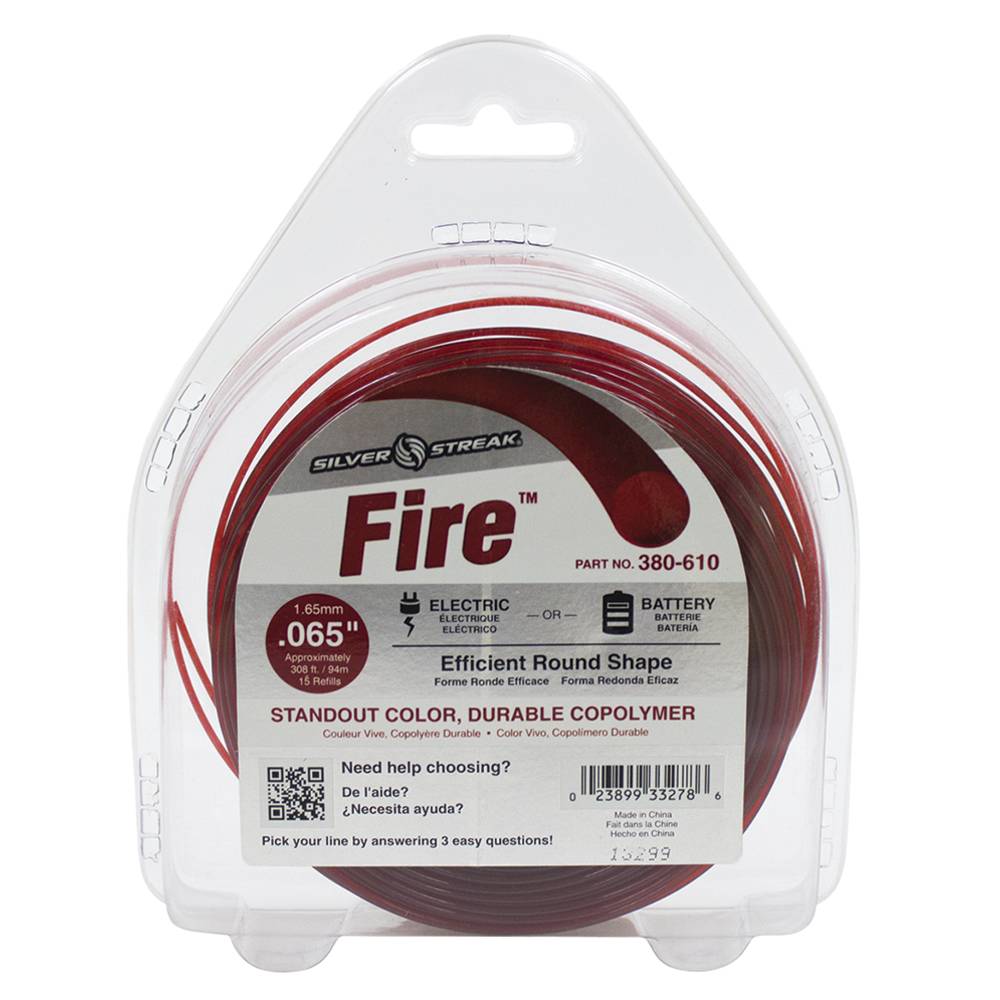 Stens 380-610 Fire Trimmer Line .065 1/2 lb. Donut