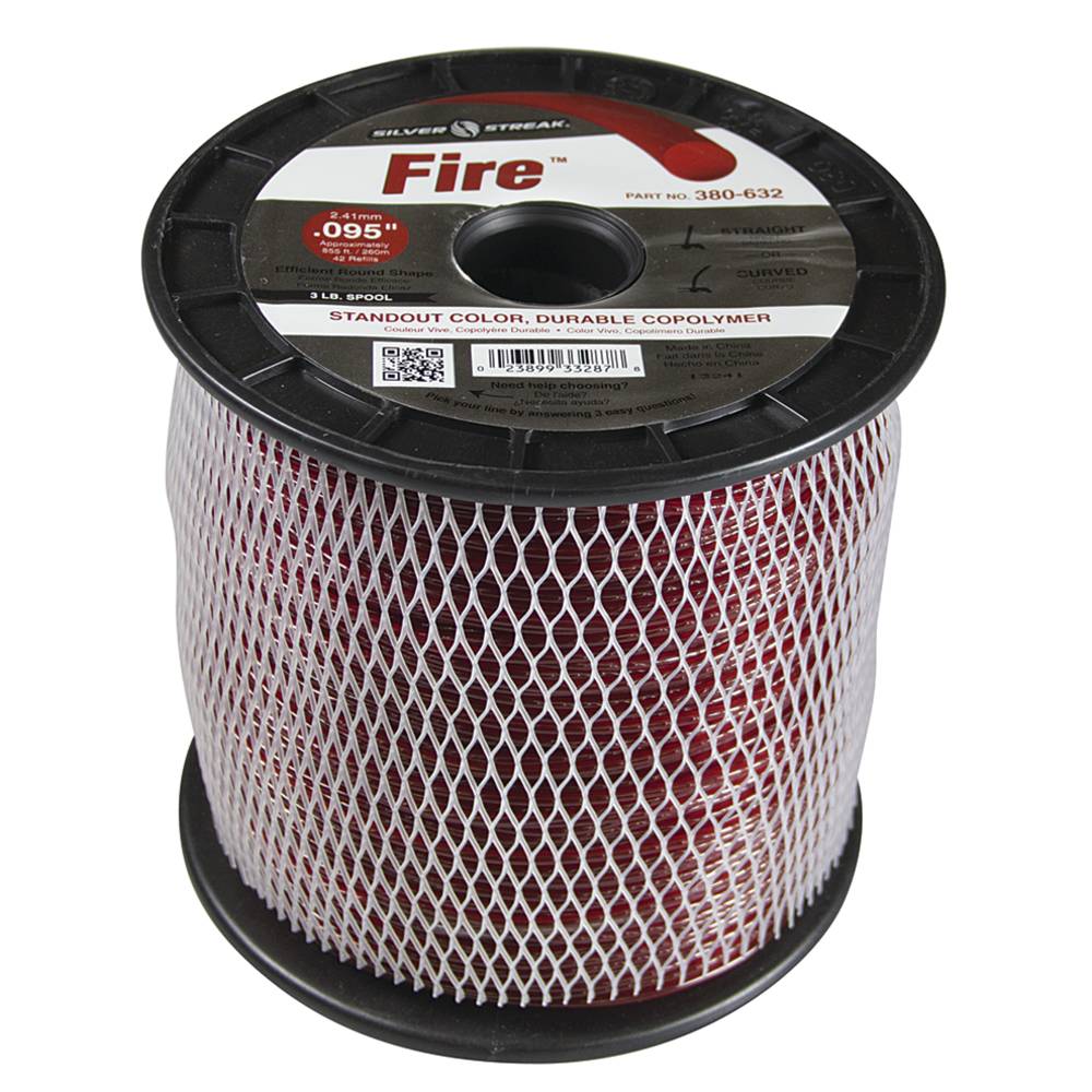 Stens 380-632 Fire Trimmer Line .095 3 lb. Spool