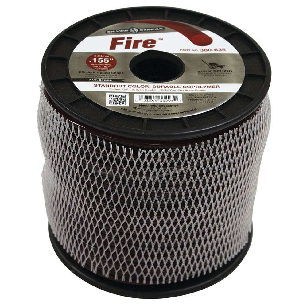 21-155 Fire Trimmer Line .155 3 lb. Spool