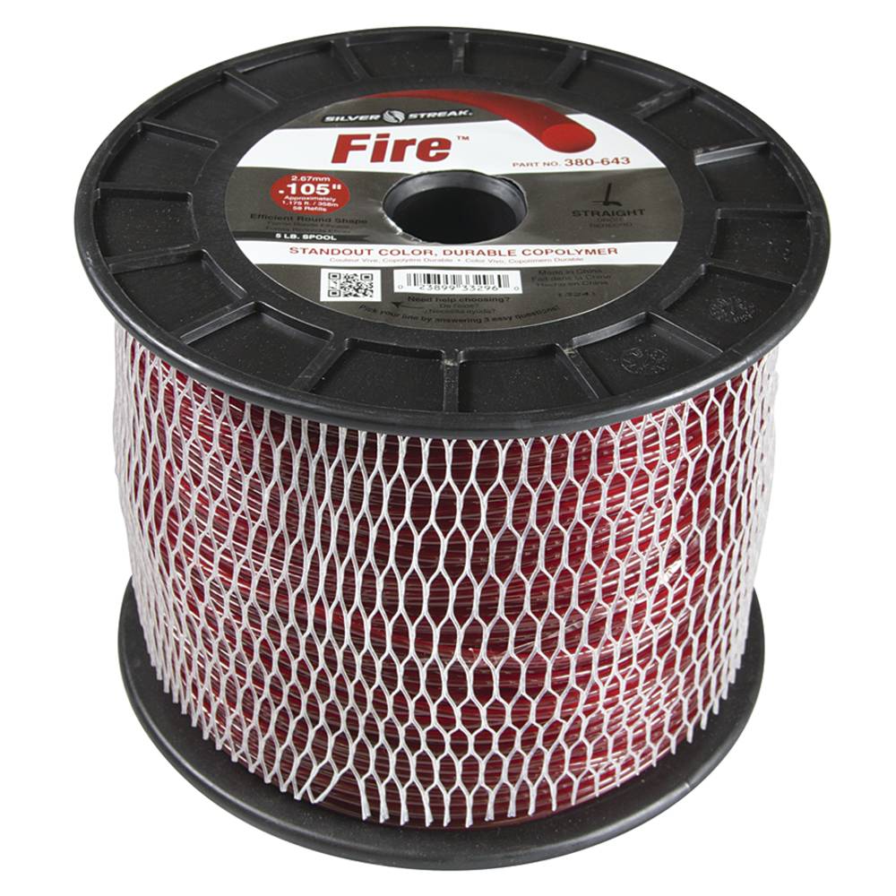 21-505 Fire Trimmer Line .105 5 lb. Spool