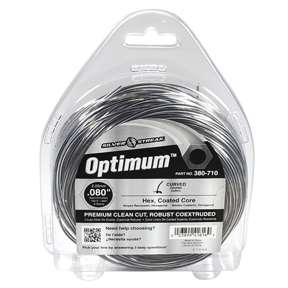 Stens 380710, 380-710, Optimum Trimmer Line .080 1/2 lb. Donut, $13.76 on sale now! 380710, 380-710, Discount online Lawnmower parts, engine parts, chainsaw parts