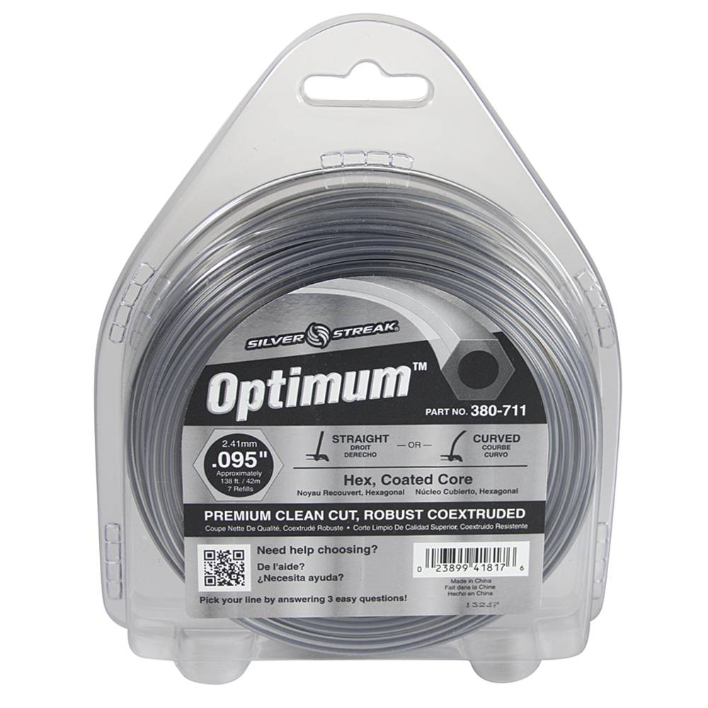 Stens 380711, 380-711, Optimum Trimmer Line .095 1/2 lb. Donut, $13.76 on sale now! 380711, 380-711, Discount online Lawnmower parts, engine parts, chainsaw parts