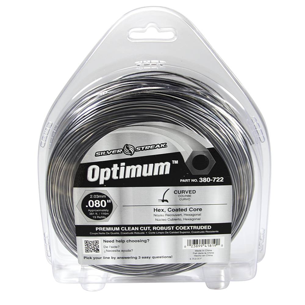 Stens 380722, 380-722, Optimum Trimmer Line .080 1 lb. Donut, $23.90 on sale now! 380722, 380-722, Discount online Lawnmower parts, engine parts, chainsaw parts