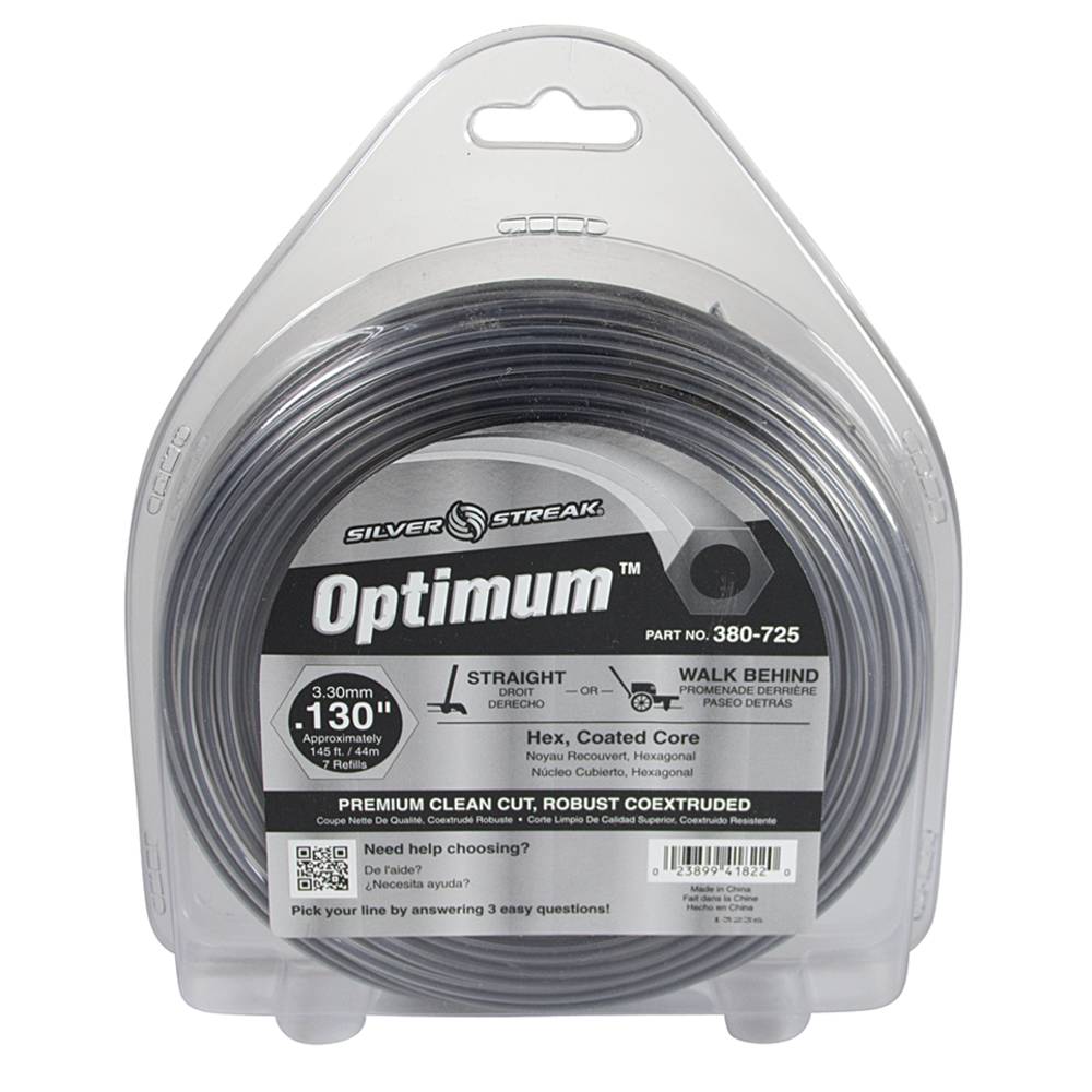 Stens 380-725 Optimum Trimmer Line .130 1 lb. Donut