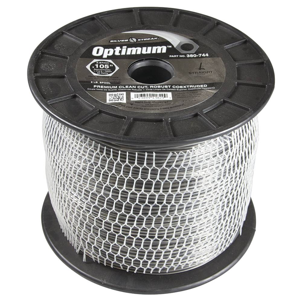 Stens 380744, 380-744, Optimum Trimmer Line .105 5 lb. Spool, $98.06 on sale now! 380744, 380-744, Discount online Lawnmower parts, engine parts, chainsaw parts