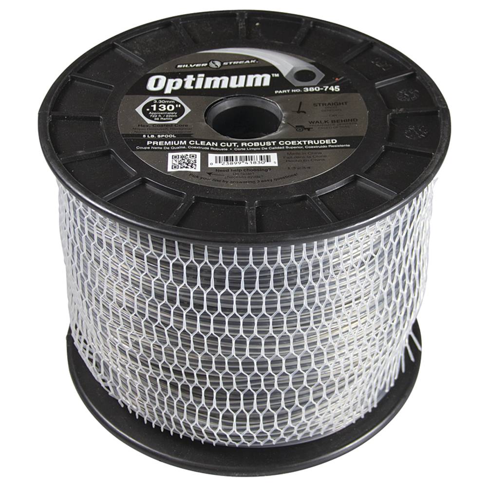 380-745 Optimum Trimmer Line .130 5 lb. Spool