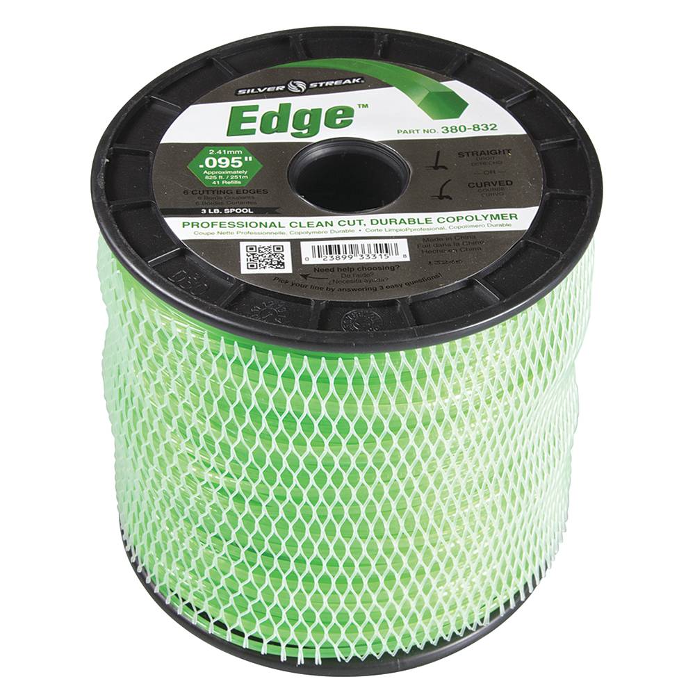 Stens 380832, 380-832, Edge Trimmer Line .095 3 lb. Spool, $56.44 on sale now! 380832, 380-832, Discount online Lawnmower parts, engine parts, chainsaw parts