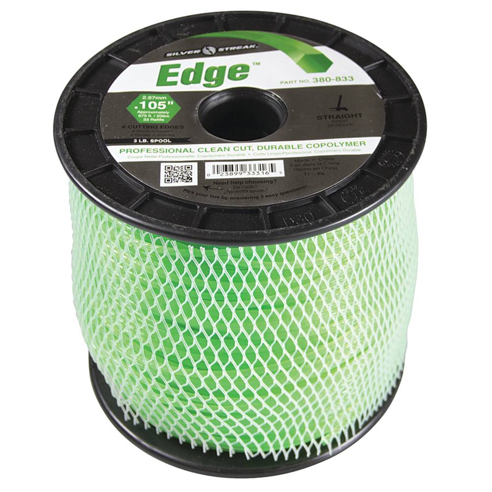 21-805 Edge Trimmer Line .105 3 lb. Spool