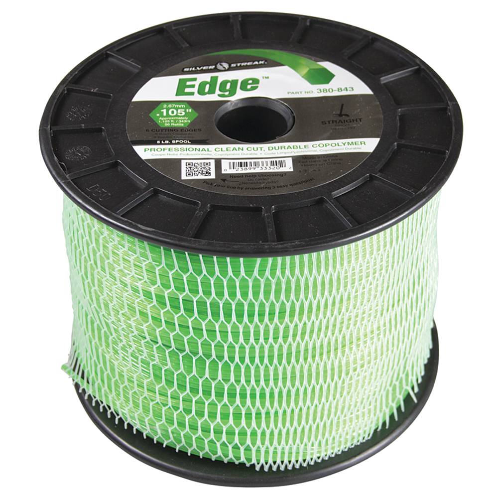 380-843 Edge Trimmer Line .105 5 lb. Spool