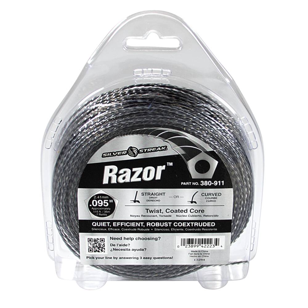 380-911 Razor Trimmer Line .095 1/2 lb. Donut