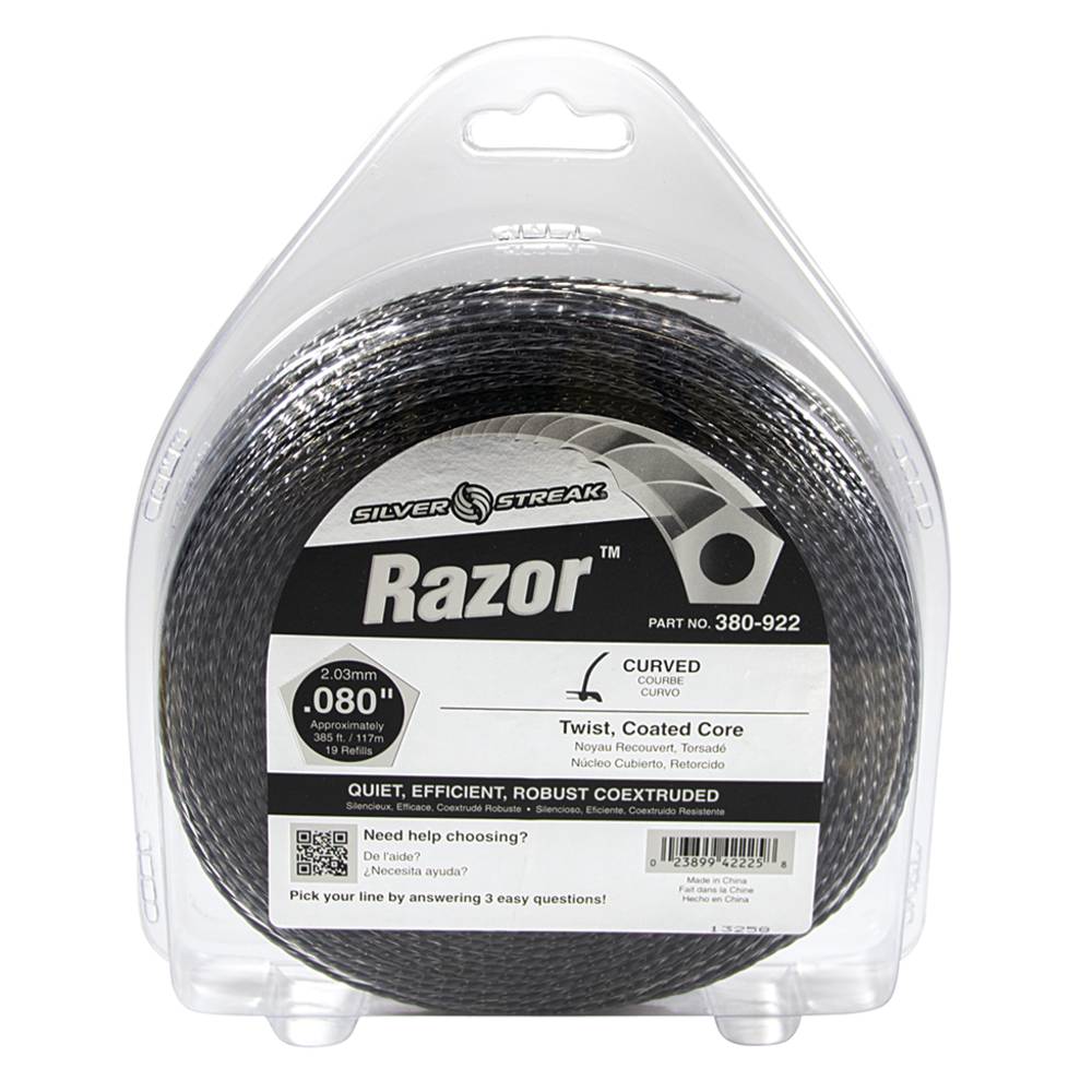 380-922 Razor Trimmer Line .080 1 lb. Donut