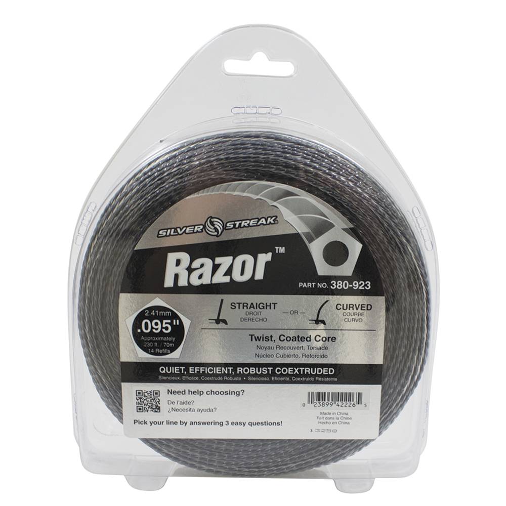 20-100 Razor Trimmer Line .095 1 lb. Donut