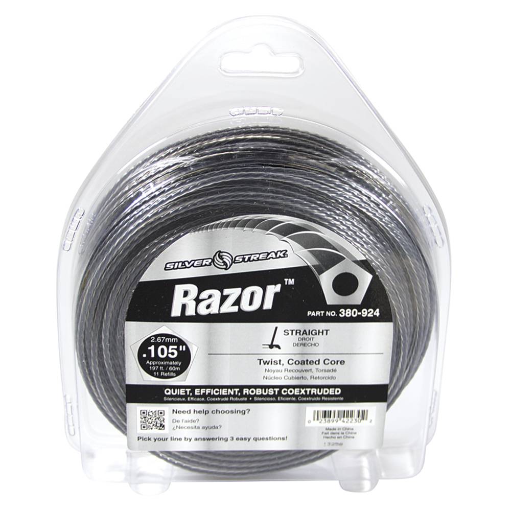 20-110 Razor Trimmer Line .105 1 lb. Donut