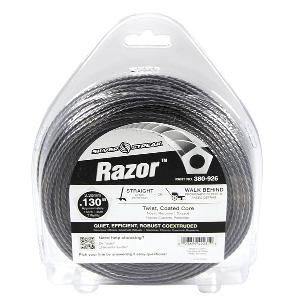 20-022 Razor Trimmer Line .130 1 lb. Donut