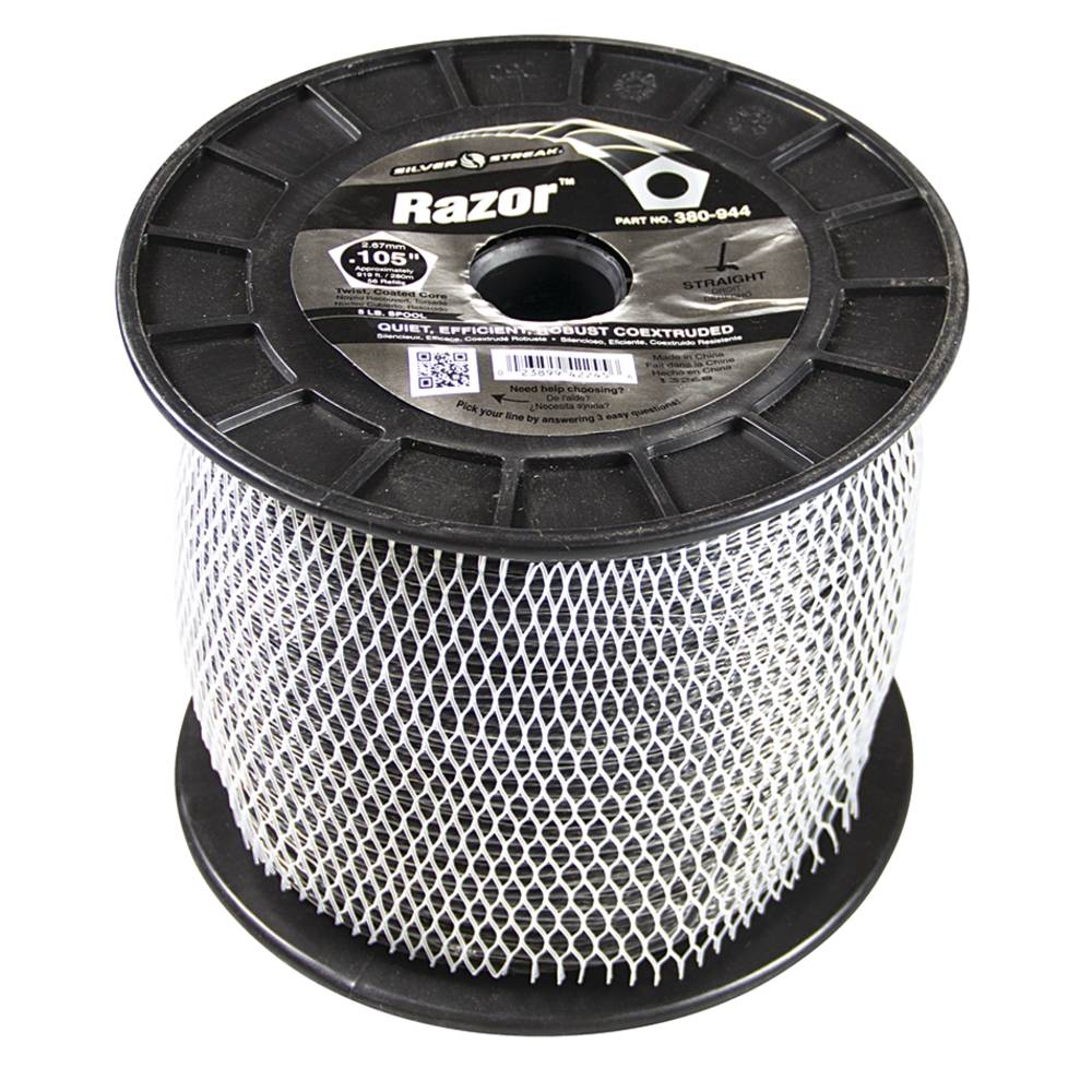 Stens 380944, 380-944, Razor Trimmer Line .105 5 lb. Spool, $108.08 on sale now! 380944, 380-944, Discount online Lawnmower parts, engine parts, chainsaw parts