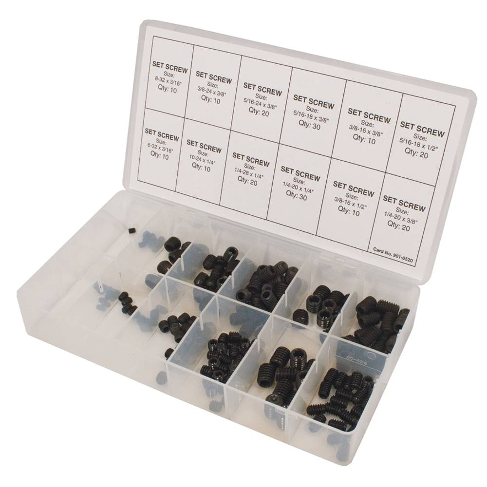 08-200 190 Piece Set Screw Assortment