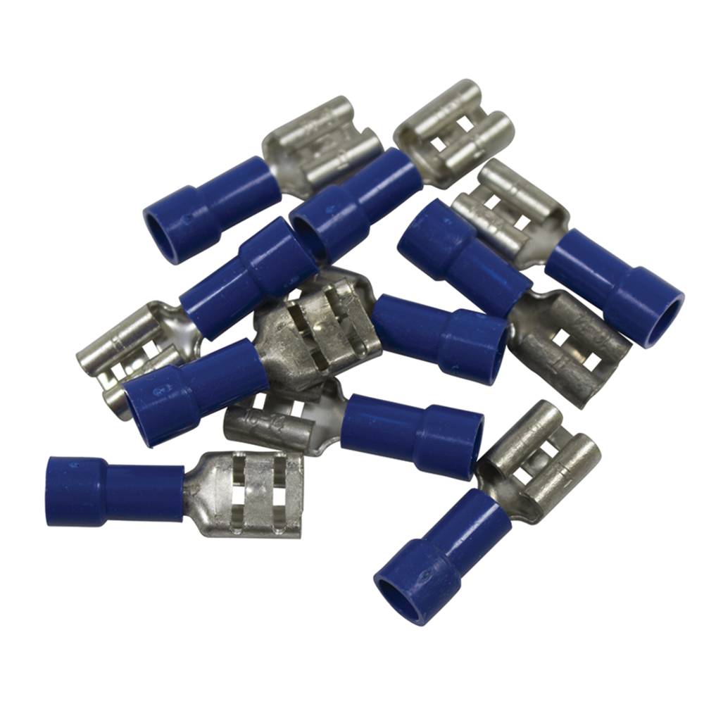 33-301 Electrical Terminal Blue Female Disconnect 10-Pack