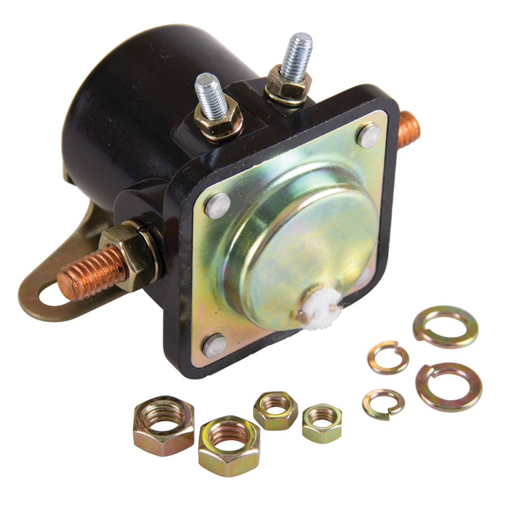 Stens 435016, 435-016, 4-Pole Universal Starter Solenoid 12V, $37.66 on sale now! 435016, 435-016, Discount online Lawnmower parts, engine parts, chainsaw parts