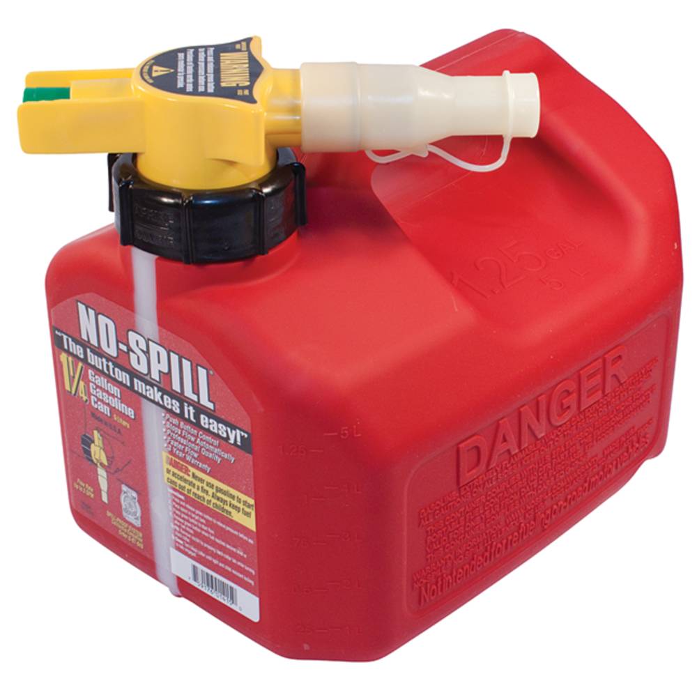 81005B 1-1/4 Gallon Fuel Can No-Spill 1415