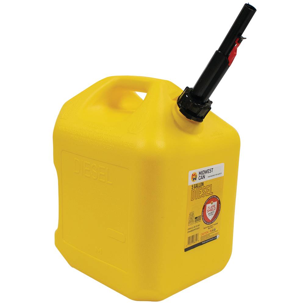 85054B 5 Gallon Plastic Diesel Fuel Can